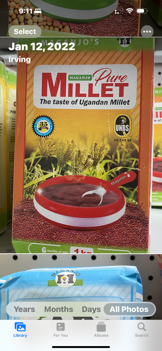 Maganjo Millet for porridge