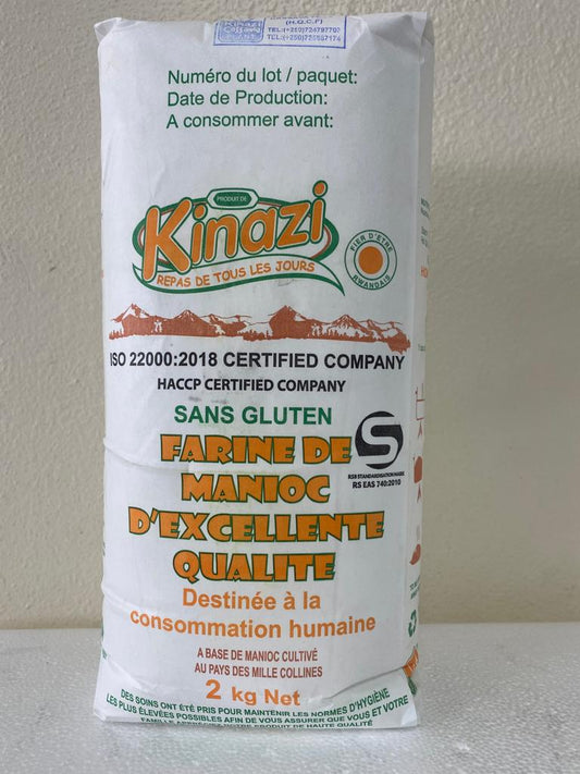 2kg Kinazi / Cassava Flour